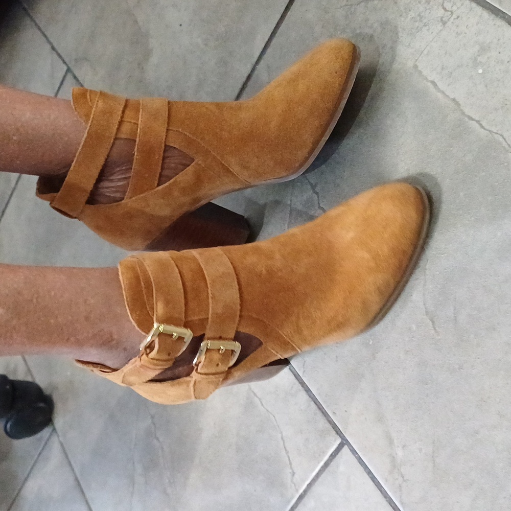 Michael Kors Suede Booties